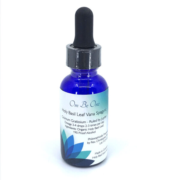 Tulsi Vana - Holy Basil Spagyric Tincture